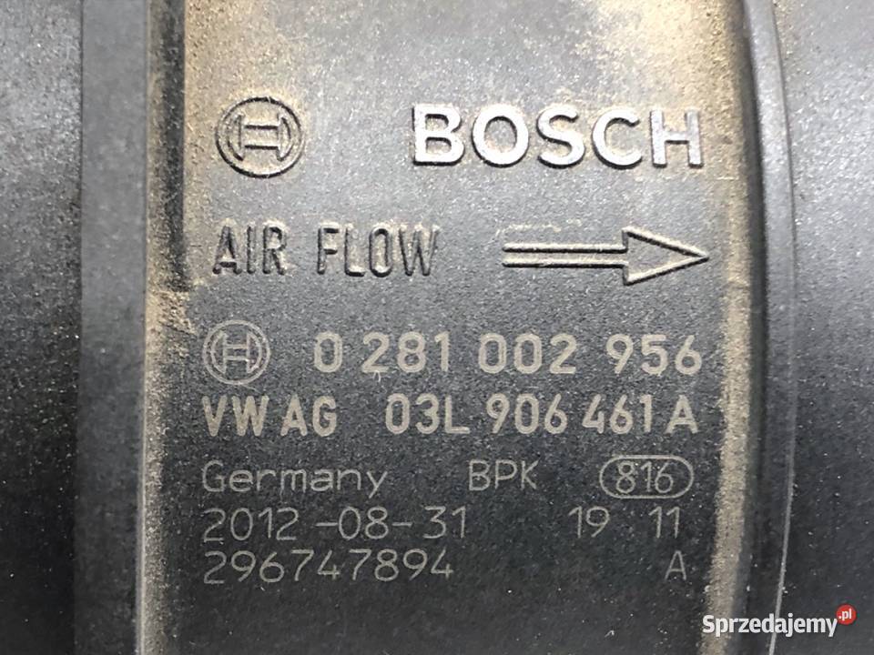 PRZEPŁYWOMIERZ VW PASSAT B7 0281002956 20 140