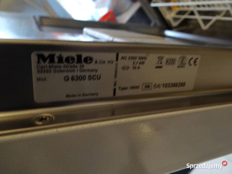 Zmywarka Miele G6300 biała 60 serwisie w Piła