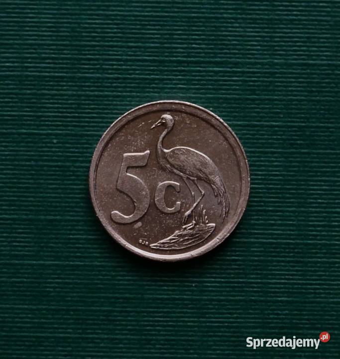 RPA 5 centów 2003r Numizmatyka