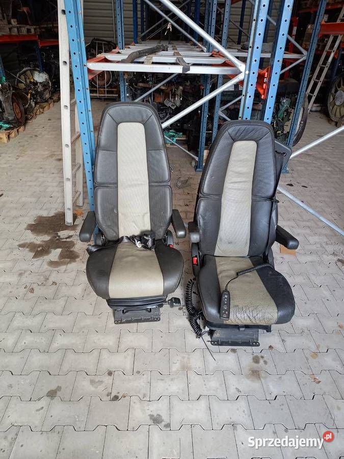 Fotel kierowcy skóra VOLVO FH ciężarowe