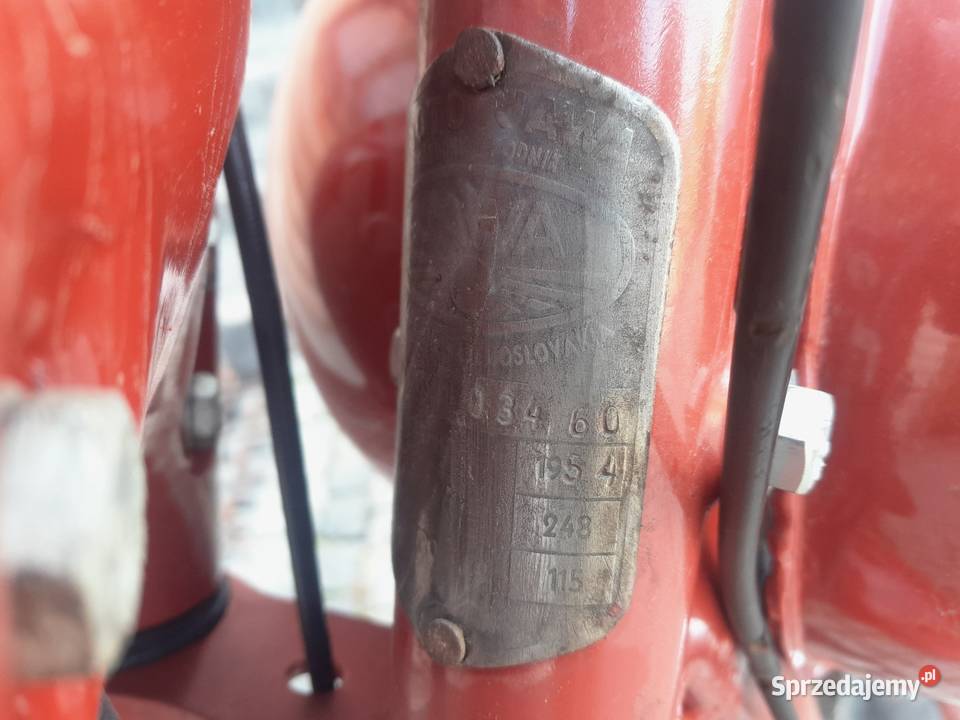 Jawa perak 250 z dokumentami 16000km świętokrzyskie Mirzec sprzedam