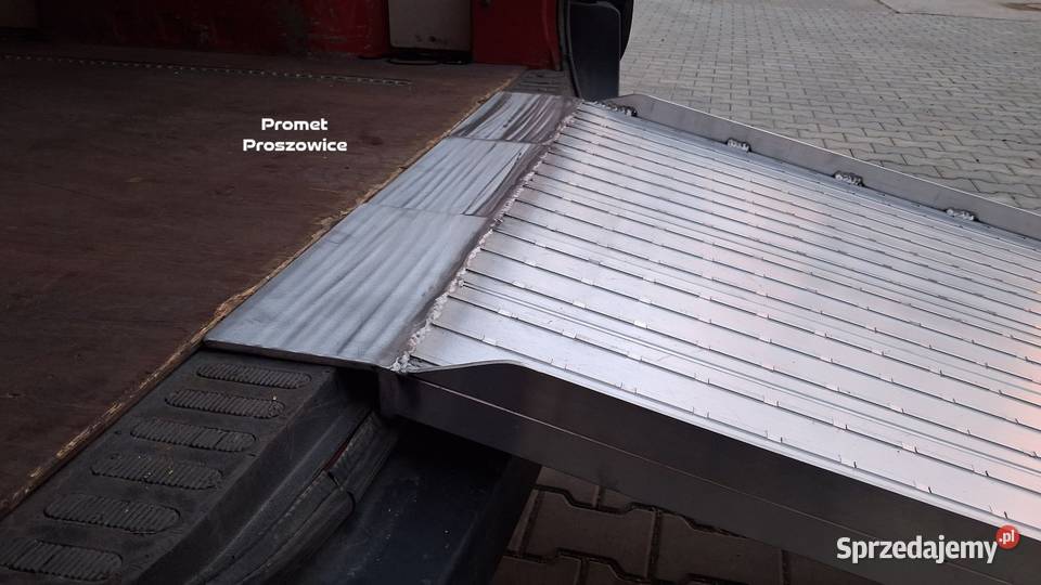 Rampa Aluminiowa 23 częściowa 295 x 98 ranty małopolskie Proszowice