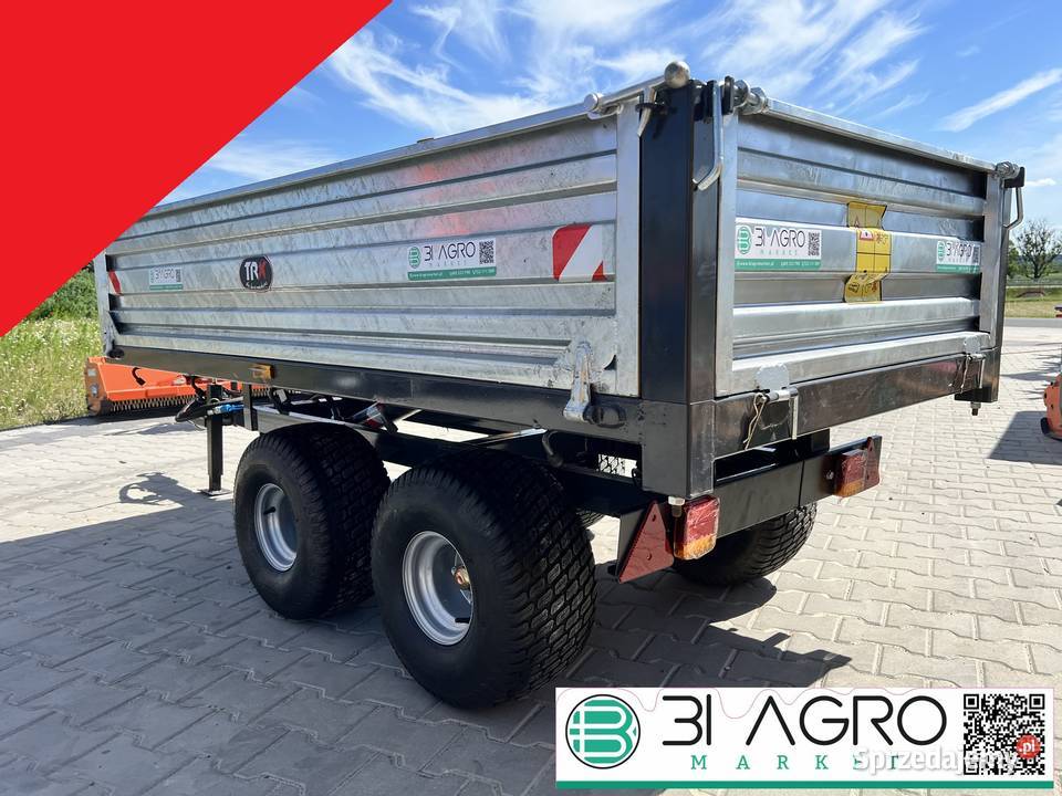 Przyczepka przyczepa 15 2T z Kiper oświetlenie Koło