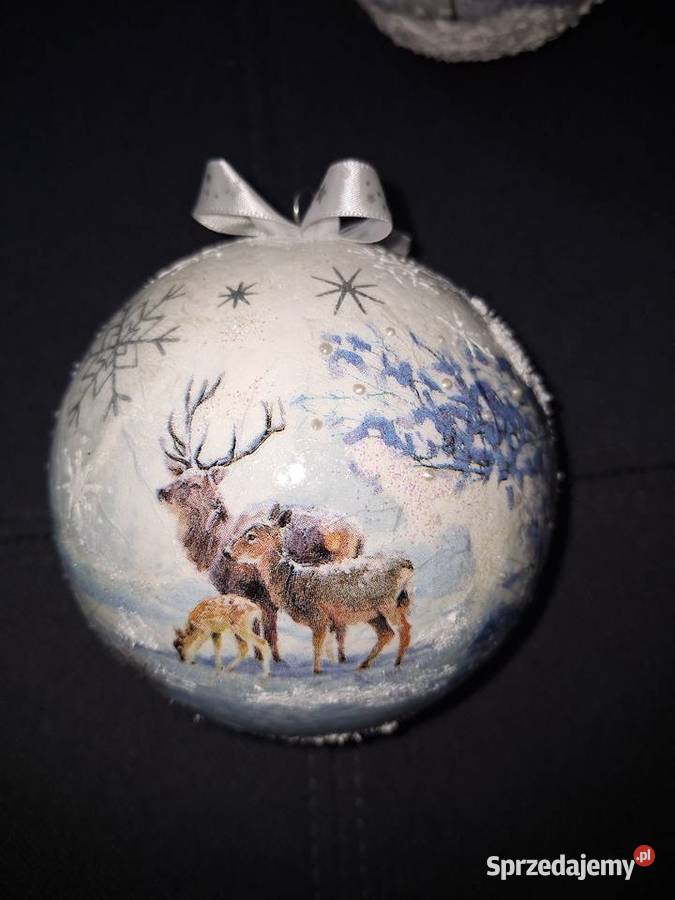 Bombki ręcznie robione na choinke i prezent świętokrzyskie Goźlice