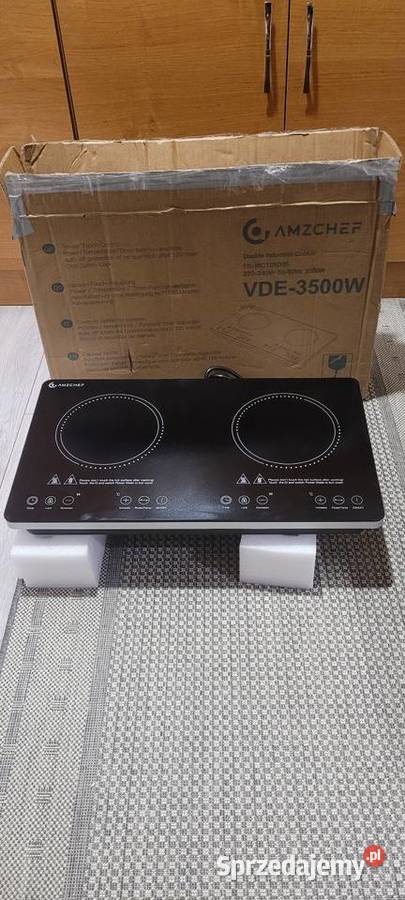 Płyta indukcyjna AMZCHEF 2palnikowa 3500W z Mielec sprzedam