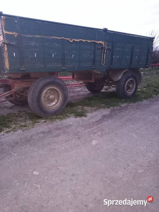 Przyczepa 8 10 ton zarejestrowana Kłodawa