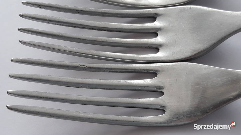 Widelce obiadowe 3 KŁOS Gerlach sztućce PRL