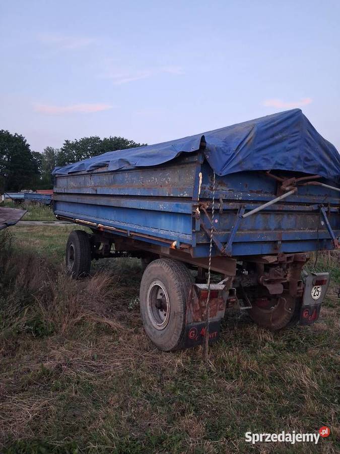 Przyczepa wywrotka hw 8011 Przyczepy rolnicze Przyczepy rolnicze wielkopolskie Osówka