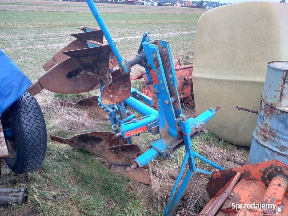 Pług Lemken dwu skibowy obrotowy mechanicznie Pługi Aleksandrów
