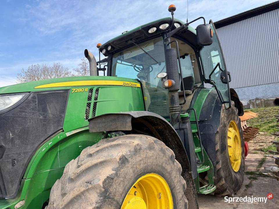 Ciągnik rolniczy John Deere 7280R Ciągniki dolnośląskie Nowa Ruda sprzedam