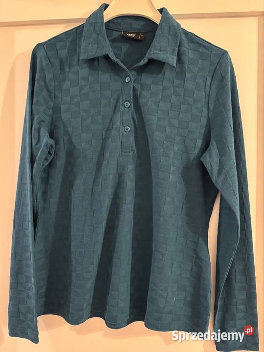 Koszula damska S Carry z kołnierzykiem zielona Moda i Styl śląskie Częstochowa