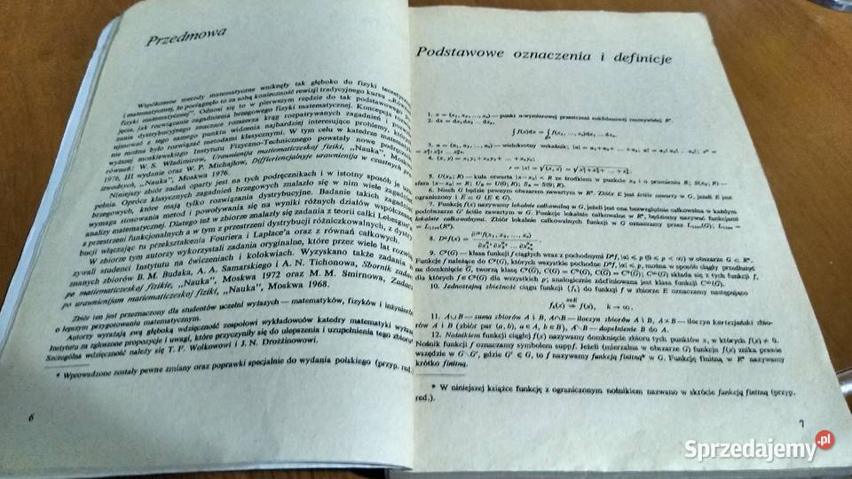 Zbiór zadań z metod matematycznych fizyki Gdańsk