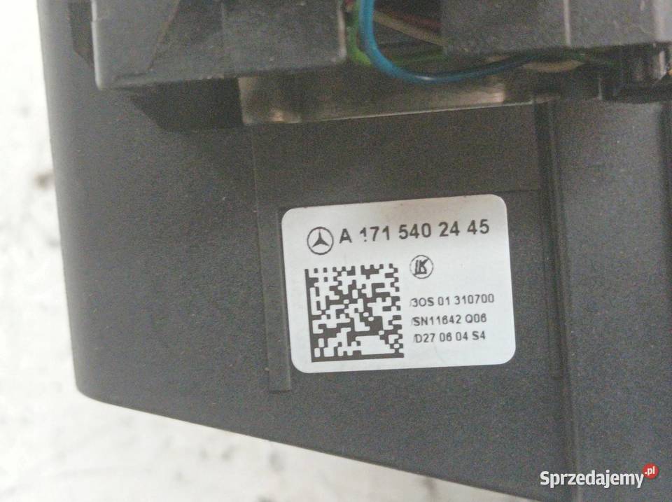 PRZEŁĄCZNIK ZESPOLONY TAŚMA KOMPLET A1715450332 Panele sterowania, przełączniki