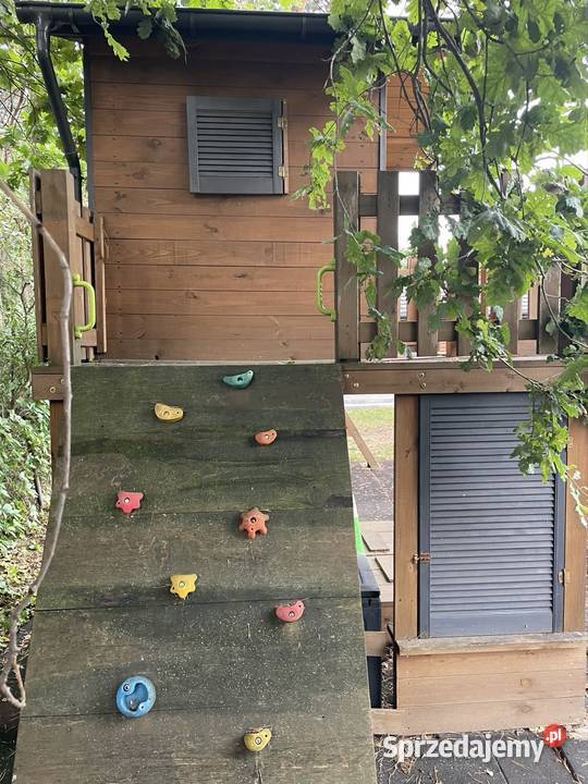 Domek dzieci gril węglowy trampolina akcesoria Warszawa