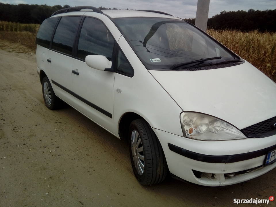 Ford Galaxy 19 tdi 115 2 tony na haku biały Wyszki
