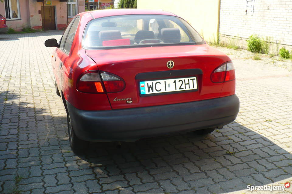 Daewoo Lanos Sedan 14 benzyna 75 benzyna Ciechanów