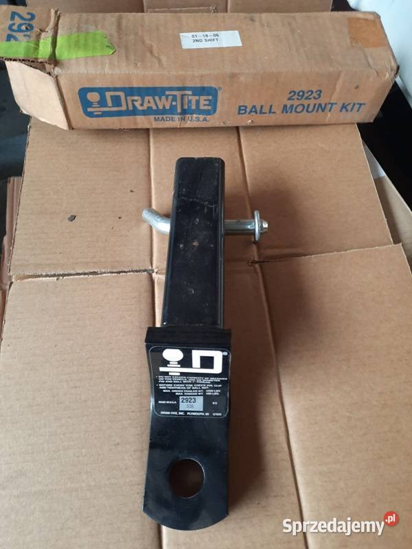 Hak holowniczy adapter USA do aut 2 cale łódzkie Andrespol