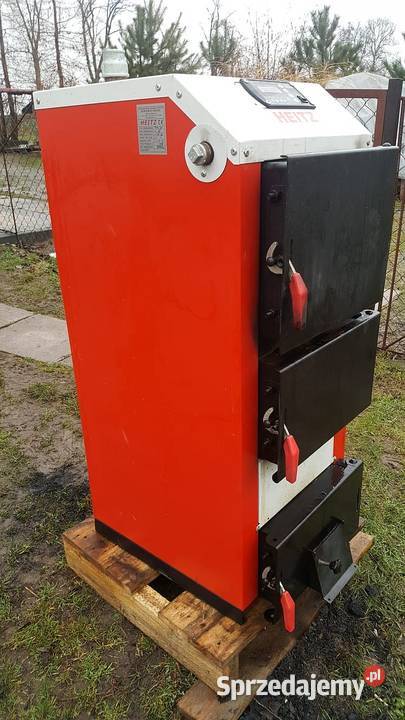 Piec kocioł HEITZ Mini 20Kw węgiel drewno paliwa stal Kisielice sprzedam