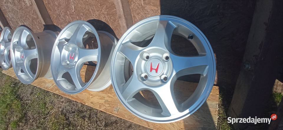 Oryginalne felgi HONDA Accord Prelude 15 4X1143 aluminiowe lubelskie Mełgiew sprzedam