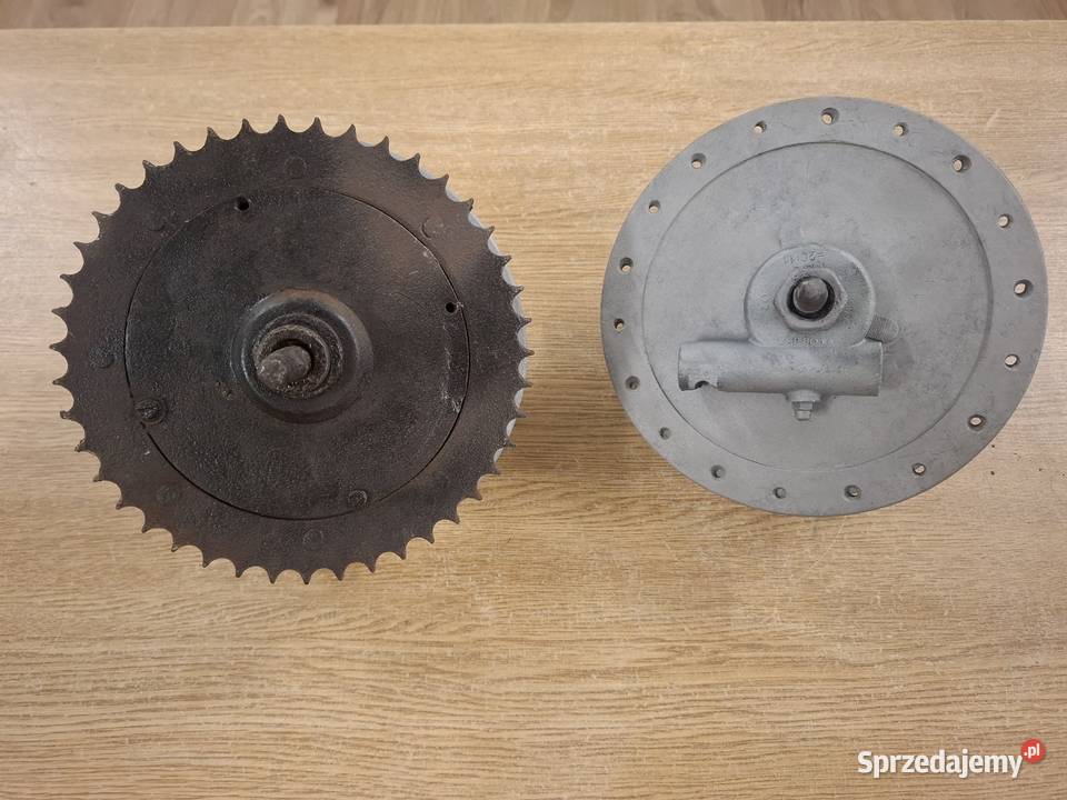 Piasta przód tył WSK Oryginał Piasty i łożyska kół Czarnożyły