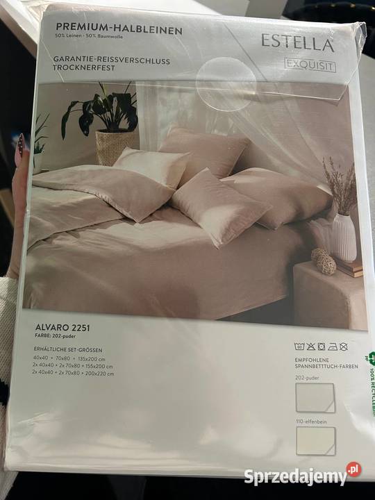 Pościel Alvano Estella 160x200 2 70x80 Radom