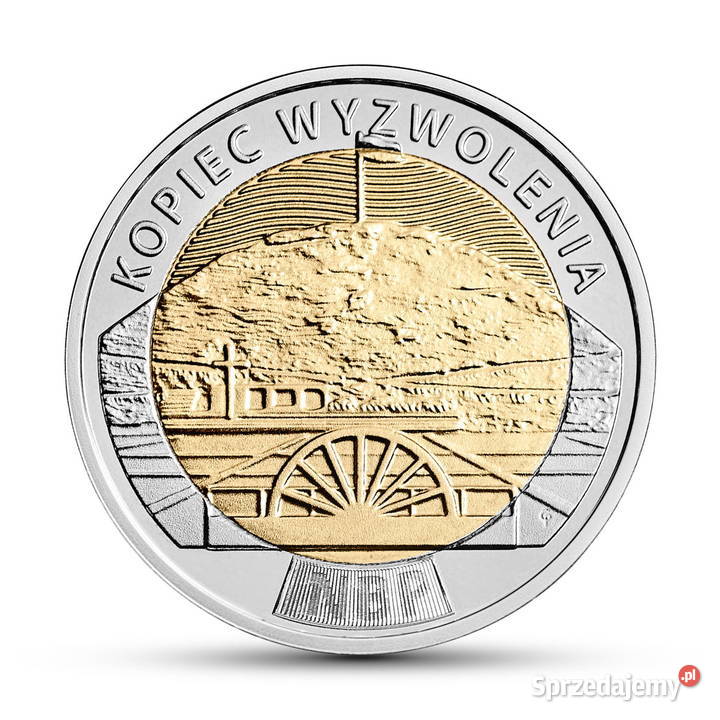 Moneta 5 Kopiec Wyzwolenia