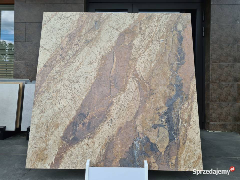 PŁYTKA gres LOUNGE STONE BROWN SAT STR 1198X1198 Płytki uniwersalne