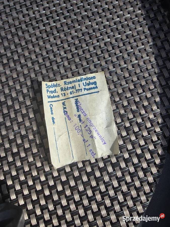 Nagrzewnica do Fiat 125 Rumia