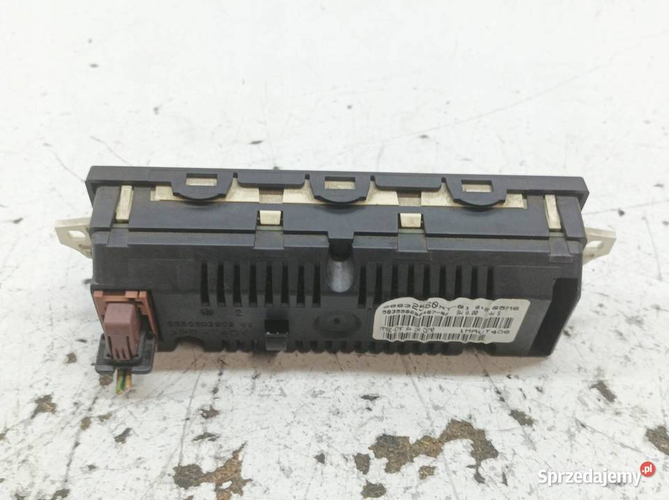 WYŚWIETLACZ 96632560XT Citroen C2 I 20032009 Rok produkcji 2007