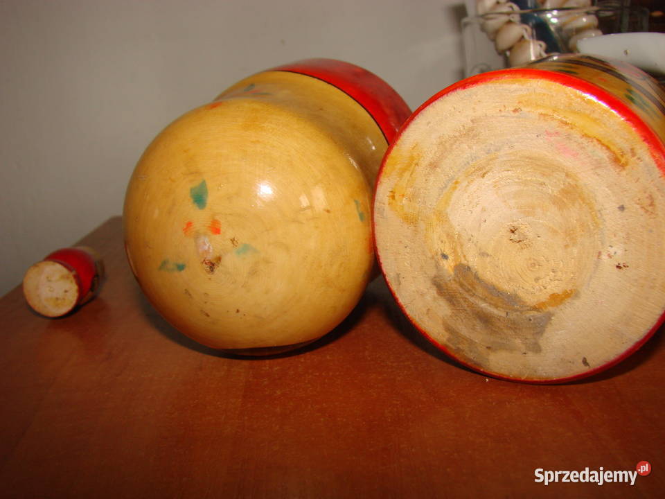 Matrioszka drewniana lalka pomorskie