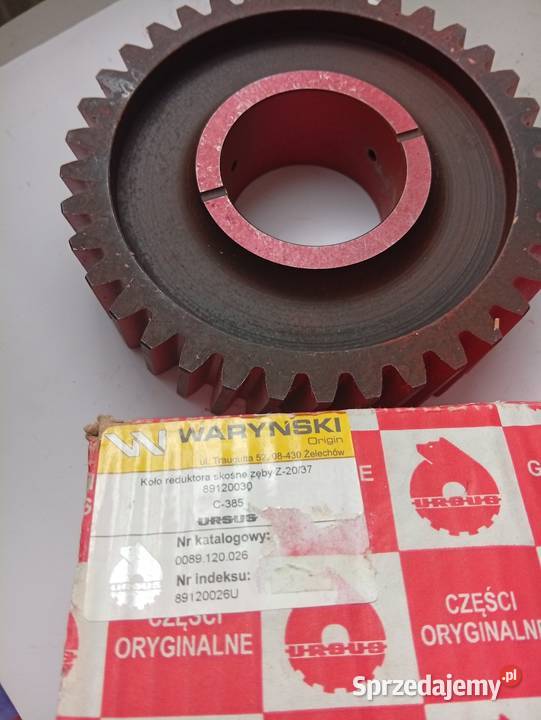 Koło skośne reduktora C385 Płock