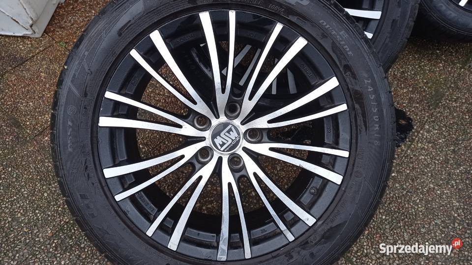 Alufelgi MSW OZ 5x120 24550 R 18 Rozmiar 18" Bytów sprzedam
