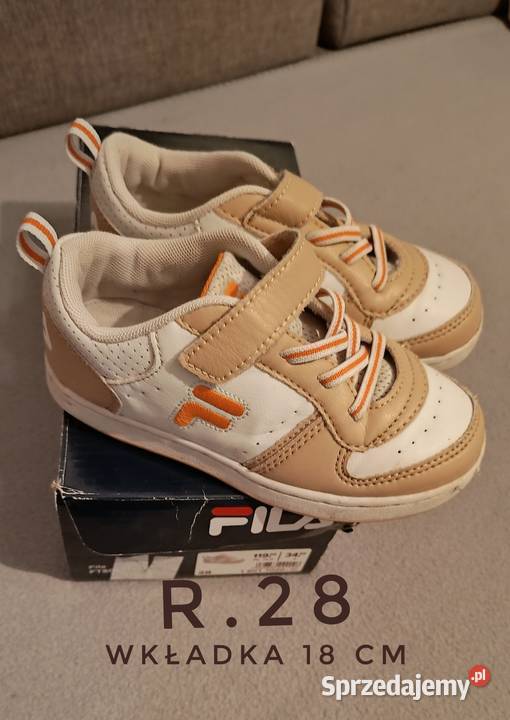 Adidasy FILA r28 wkładka 18 Rozmiar 28 Gryfice