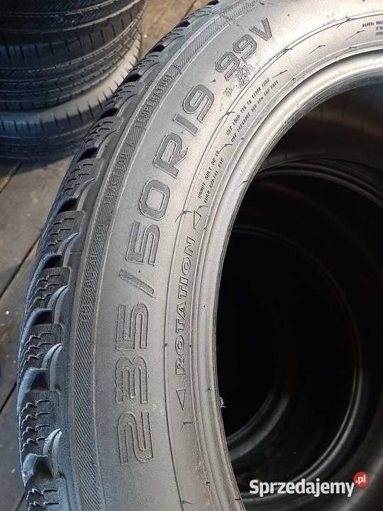 2x Opona UŻYWANA ZIMOWA 23550R19 NOKIAN 169 235 podlaskie