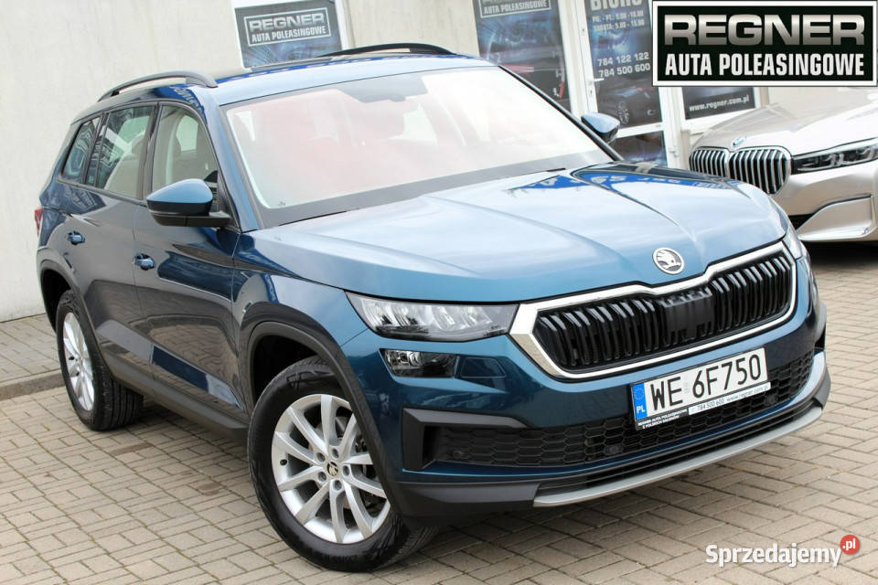 koda Kodiaq 4x4 SalonPL FV23 DSG Ambition LED światła LED mazowieckie
