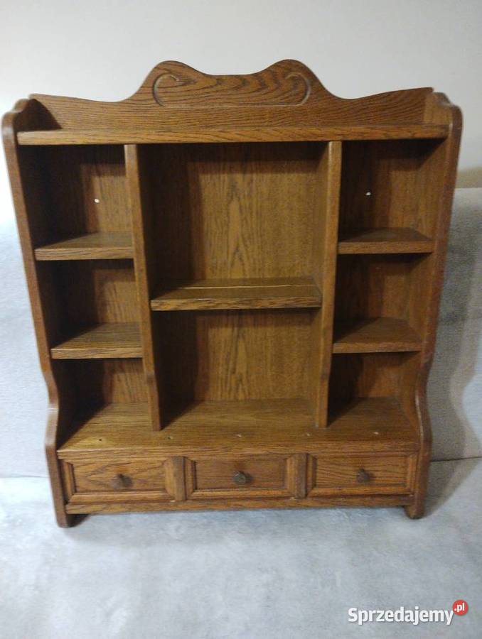 Szafka wisząca dębowa