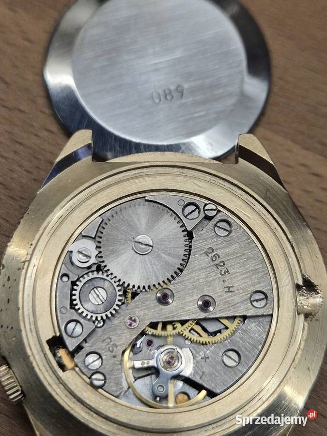 Męski zegarek mechaniczny Raketa 24h Au Zegarki i Biżuteria śląskie Chorzów