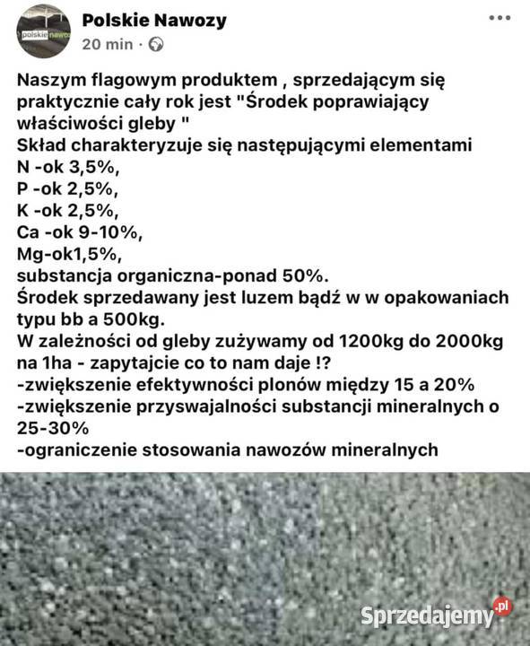Nawóz organiczny Nawozy i ŚOR opolskie Kluczbork