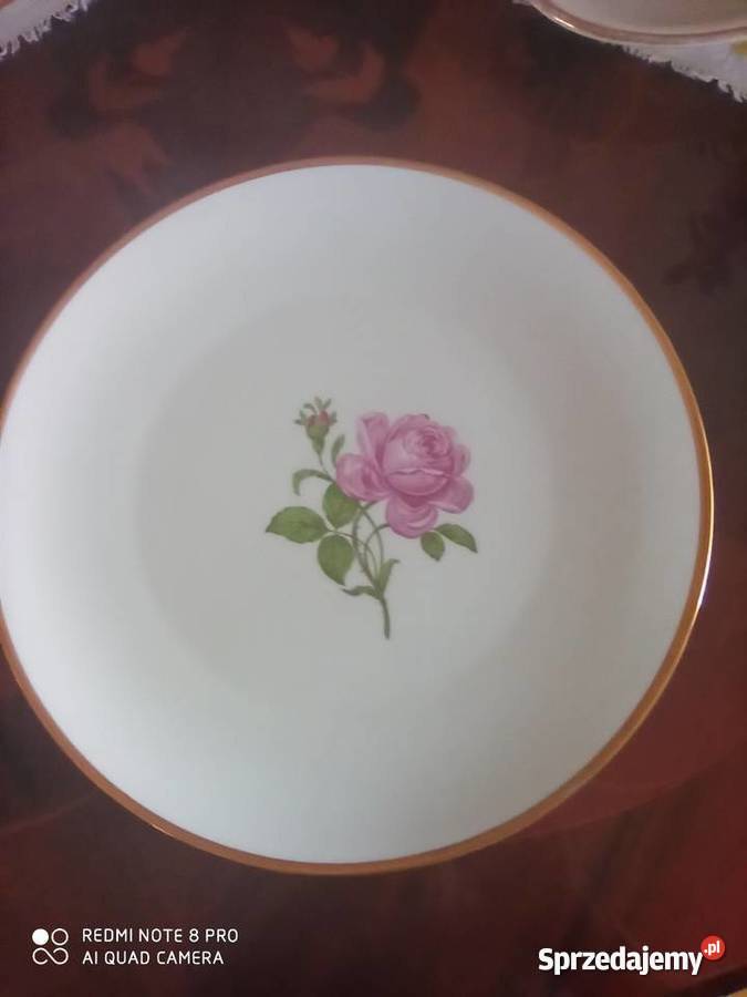 Patera Furstenberg Germany Biała porcelana