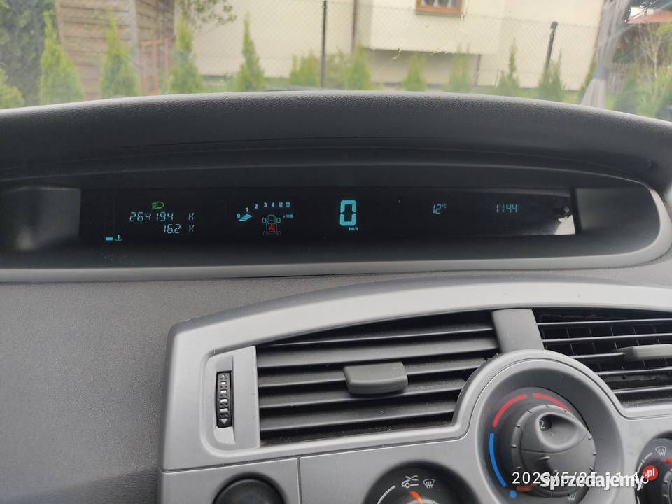 Renault Megane scenic II czujnik zmierzchu Leśna