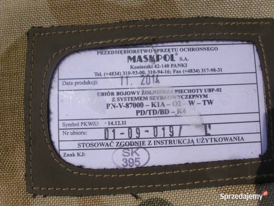 Kamizelka kuloodporna UBP02