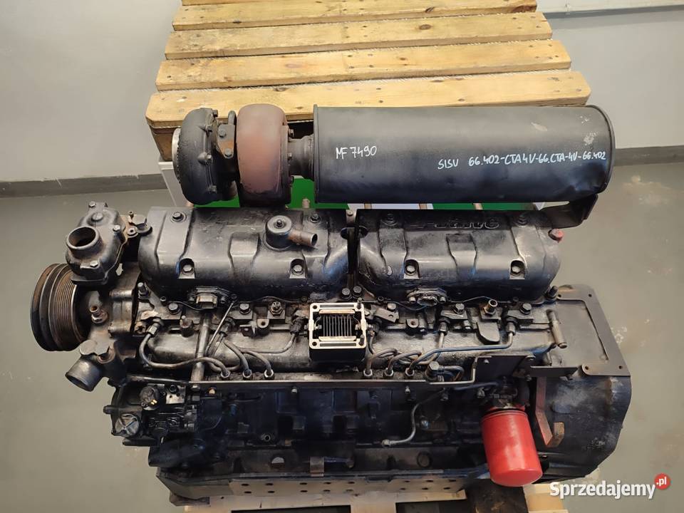 Massey Ferguson 7490 Sisu 66402 CTA4V66 wielkopolskie Wilkowo