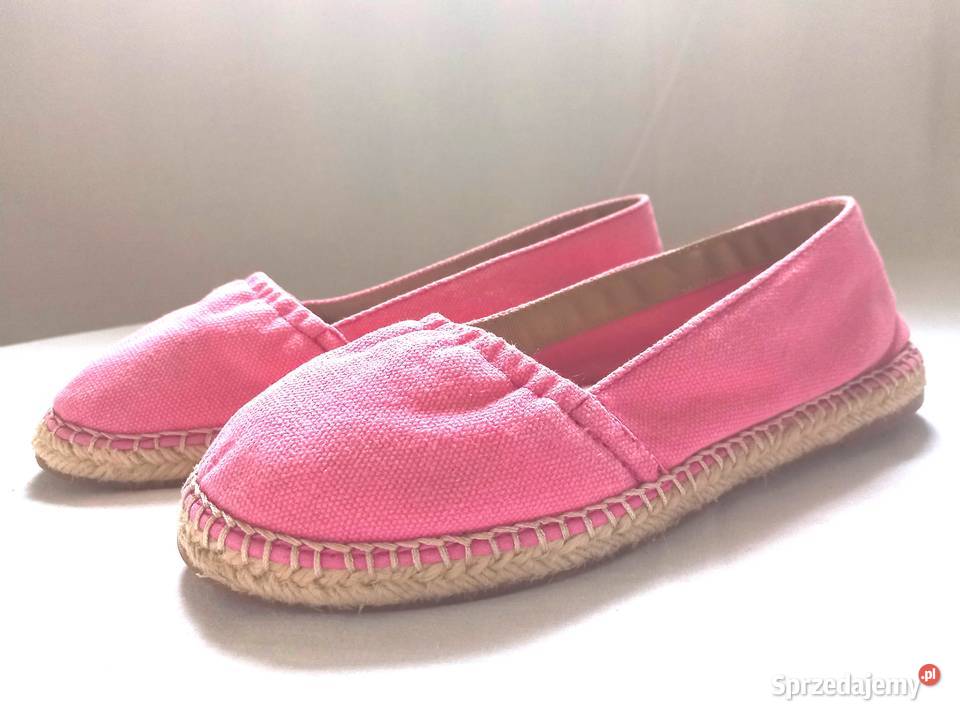 Espadryle różowe r 375 Aldo stan