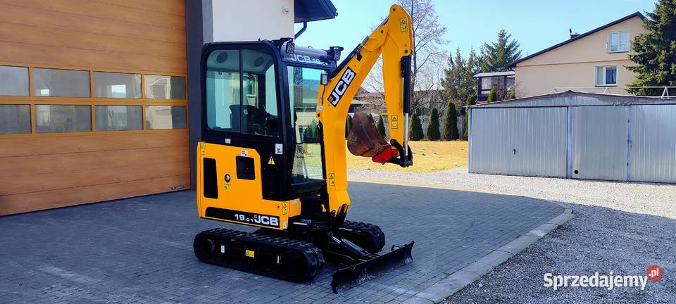 JCB 19 C 1 ful najbogatsza nowa mini koparka