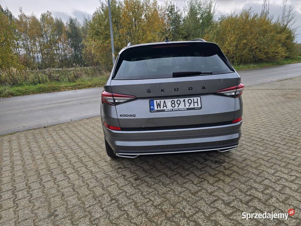 SKoda Kodiaq Sportline 7 automatyczna Kodiaq dolnośląskie Wałbrzych