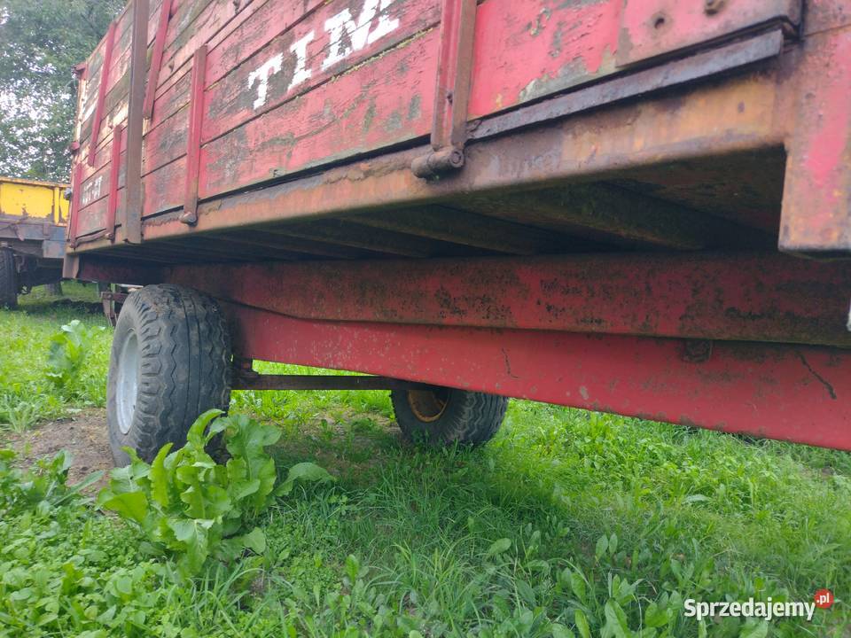 Przyczepa rolnicza Tim 65 wywrotka na tył Metal-Fach kujawsko-pomorskie Sośno