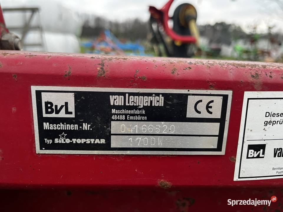 Wycinak do kiszonki BVL 170 DW Nowe Skudzawy