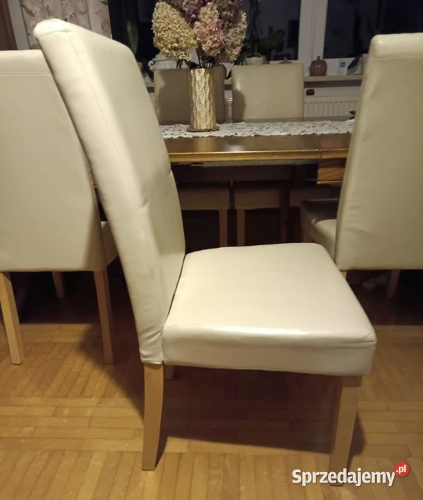 Sprzedam 8 krzeseł lubelskie Łuków