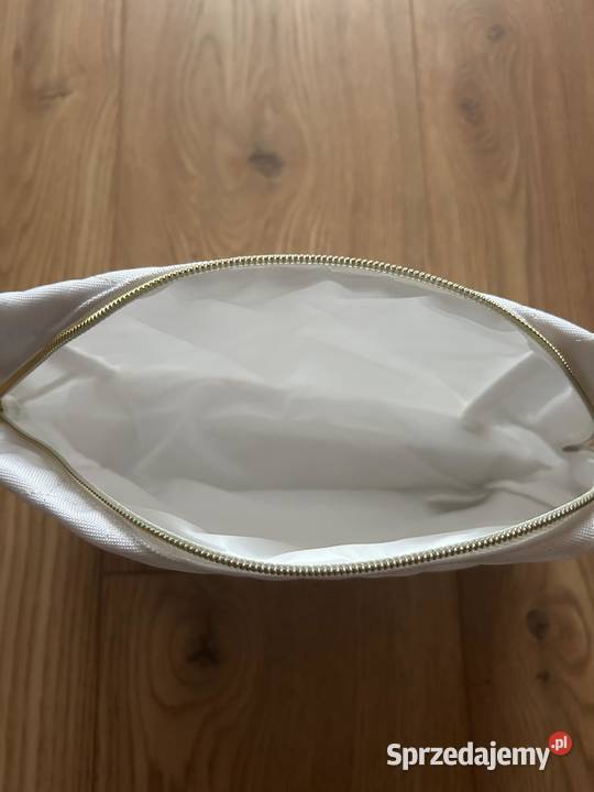 Kosmetyczka biała na suwak nowa Zdrowie i Uroda Warszawa sprzedam