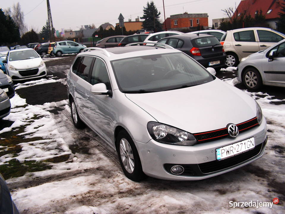 Volkswagen Golf 14 Etylina Combi 2012 r wielkopolskie